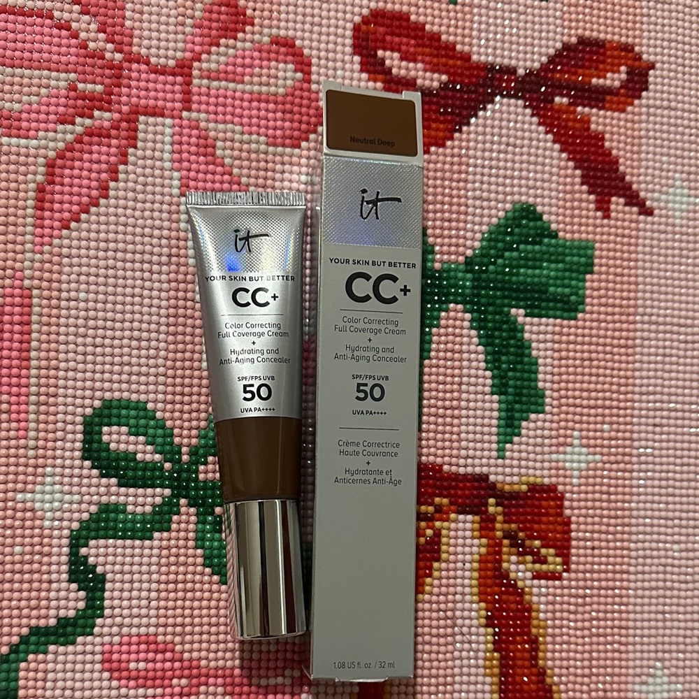 IT Cosmetics CC+ Cream in Neutral Deep Shade